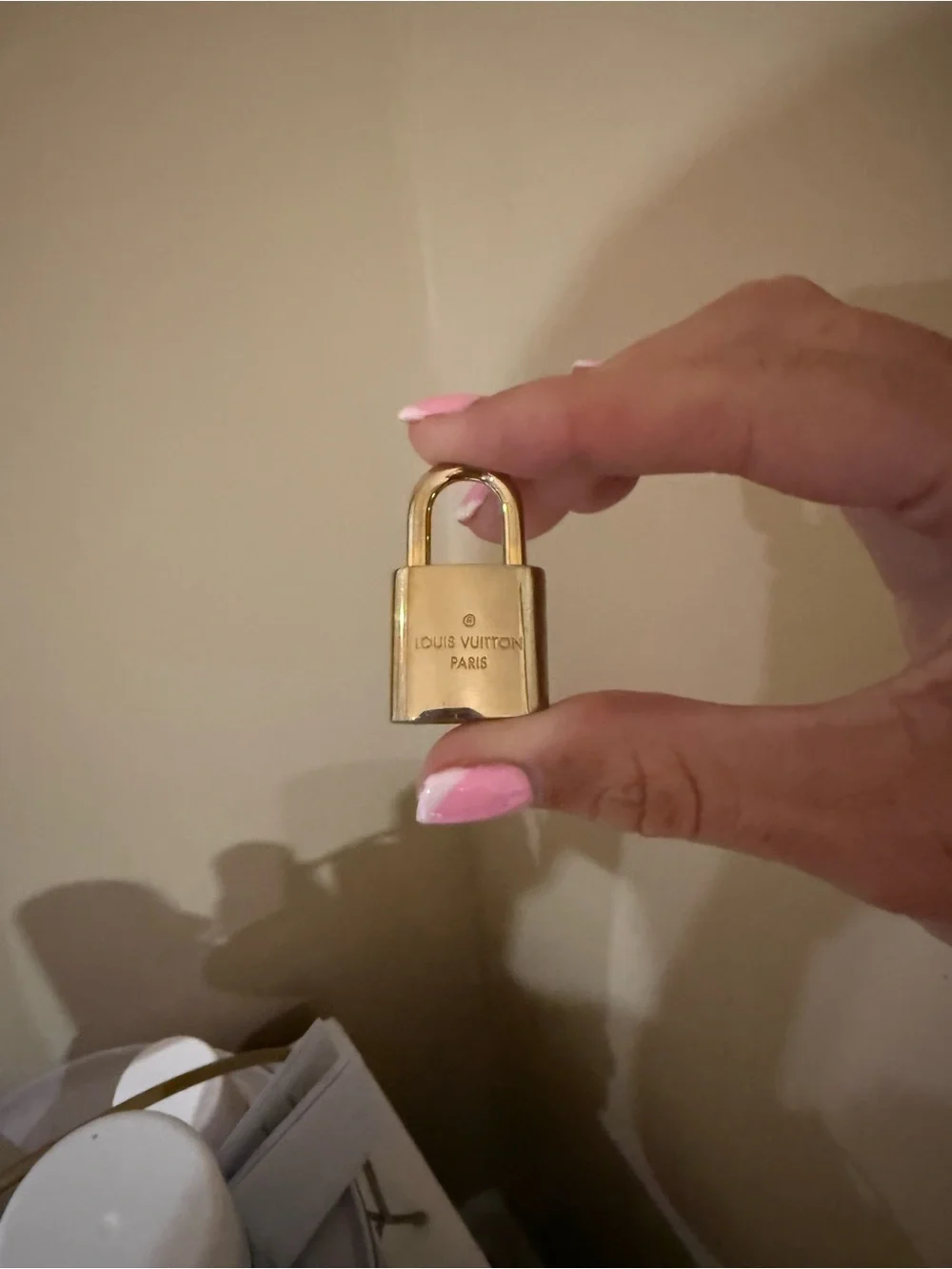 Louis Vuitton Gold Lock